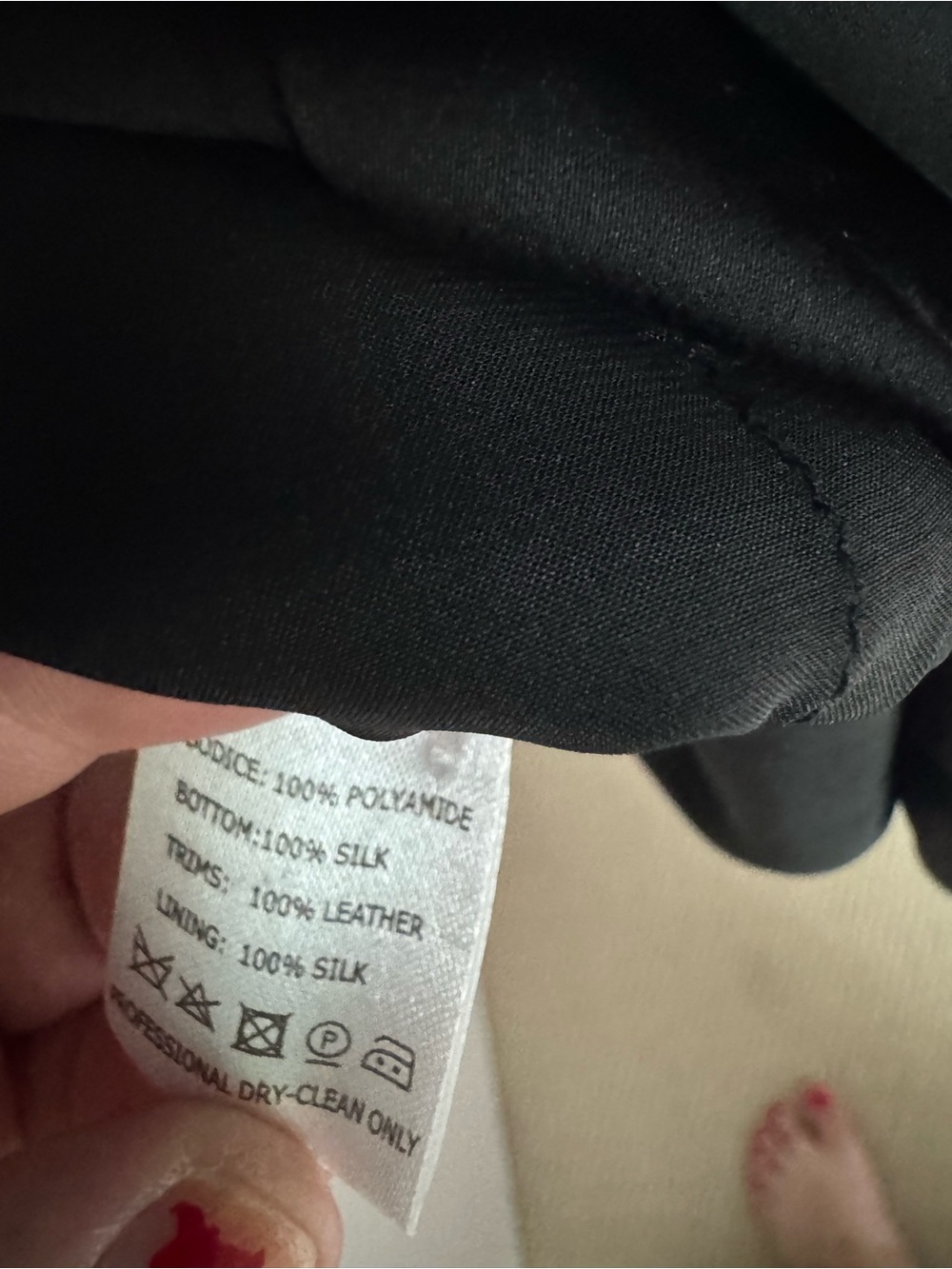 Catherine Deane Lace Leather Silk Dress 12 - Picture 11 of 11